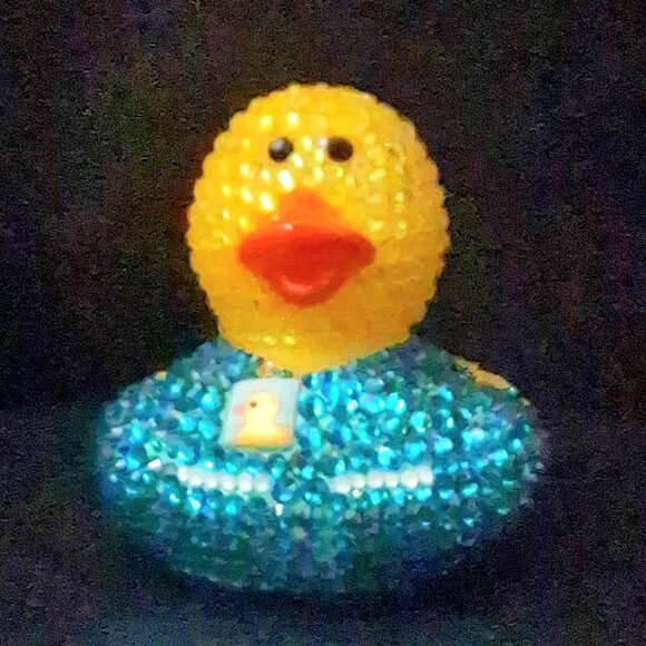 Medical Rubber Duck in Scrubs, Bling Duck, Bedazzled Medical, Cute, Fun Gift - Picture 3 of 8